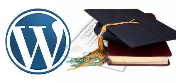 Wordpress for education blogs and websites for online classes and online degrees