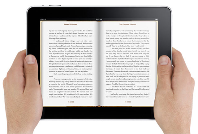 educational apps to learn and read using ipad as book with kindle reading app